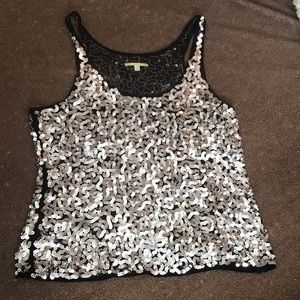 Gianni Bini size 12 sequin‎ top N34